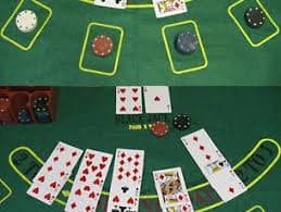 SA Gaming live-dealer table on panen300 gacor showing dealer, cards, and chat interface